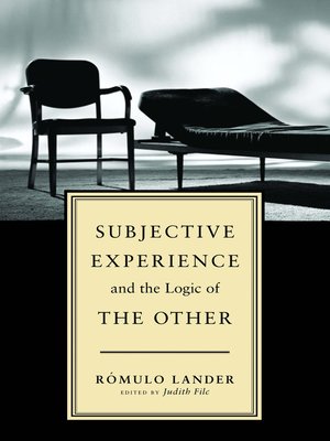cover image of Subjective Experience and the Logic of t